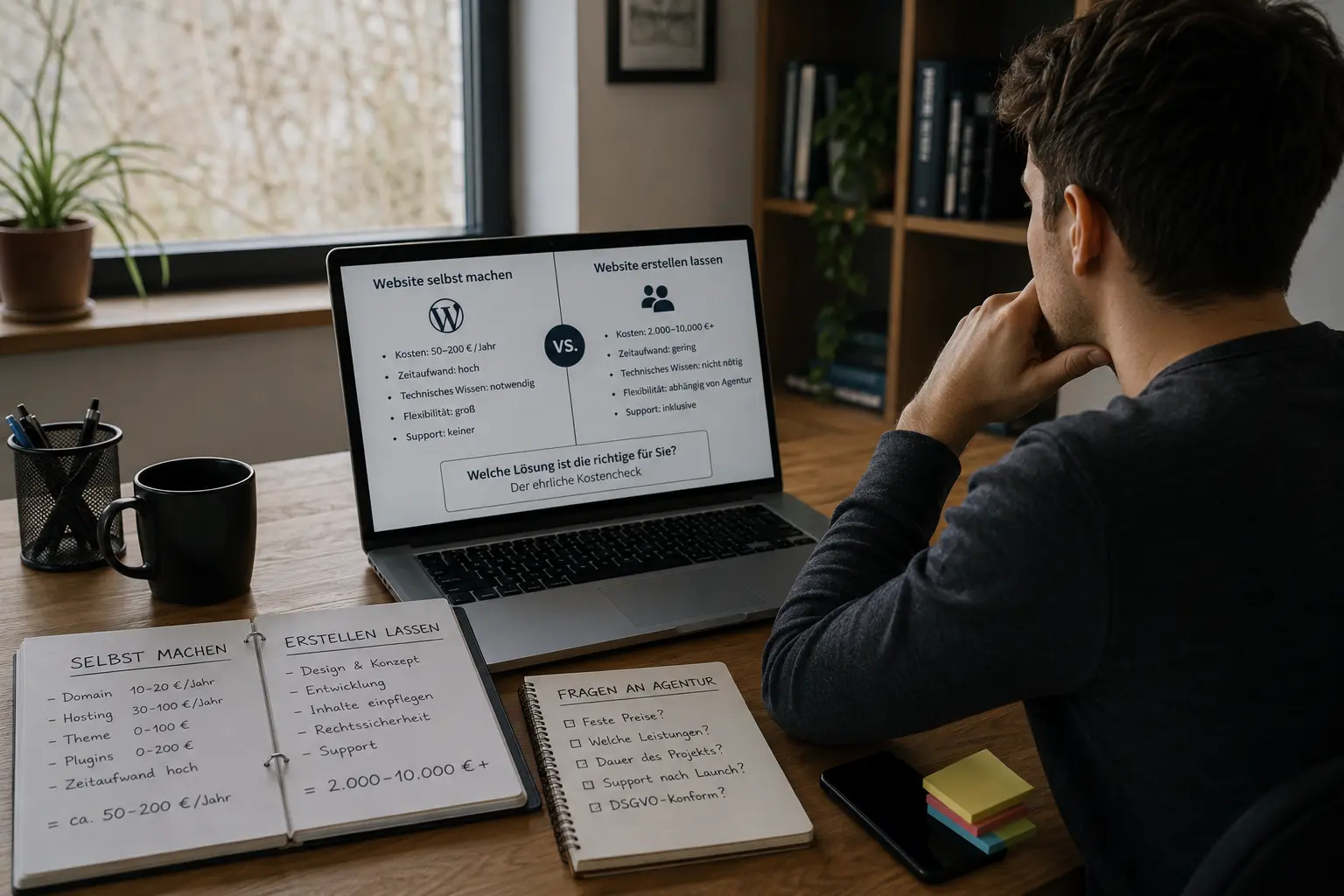 website selbst erstellen